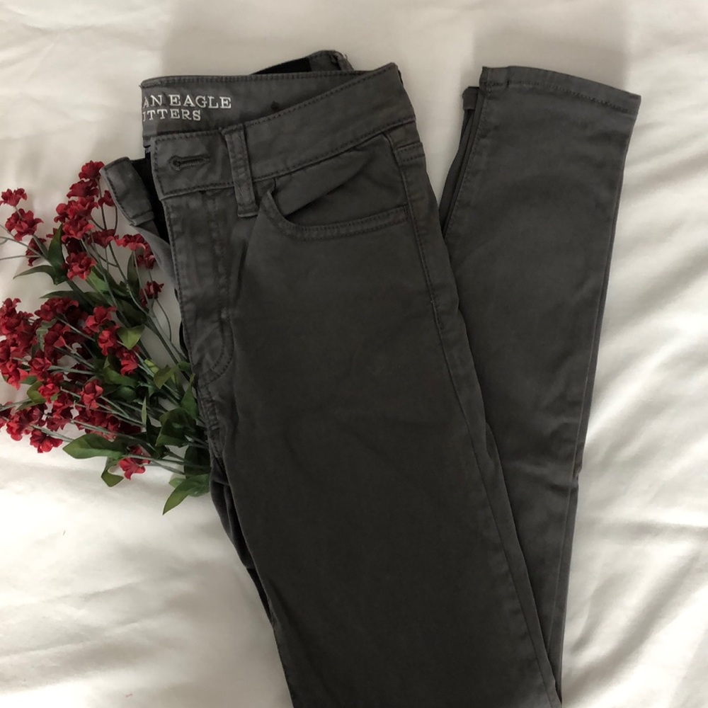 American Eagle High Rise Super Stretch jegging